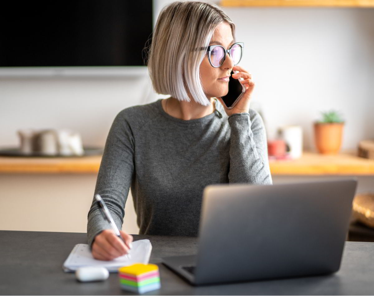 donna in smartworking