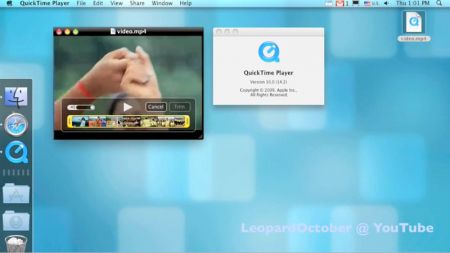 snow leopard quicktime x