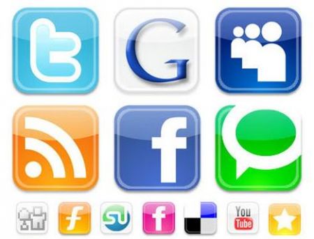 RSS, Email, Facebook, Twitter e Google Buzz