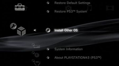 Sony OtherOS PlayStation 3