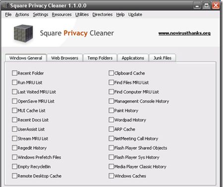 square privacy cleaner programma