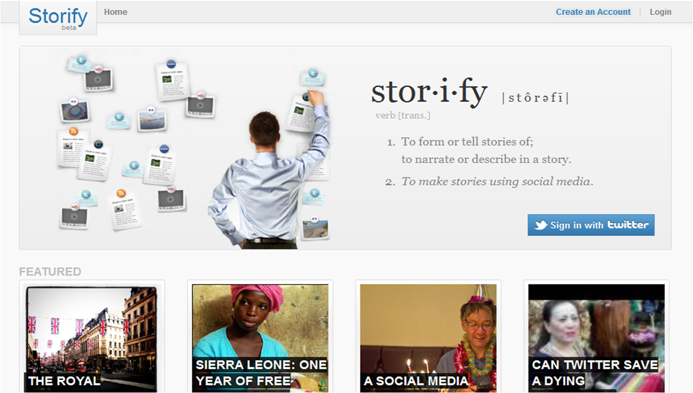 storify social network