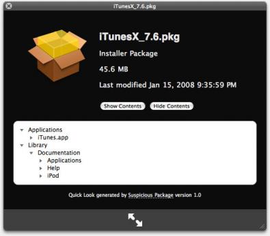 Suspicious Package screenshot