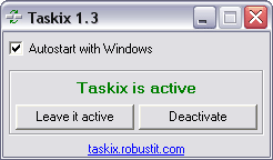 taskix screenshot
