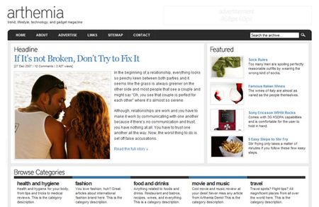 temi wordpress arthemia