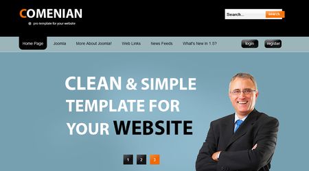 template joomla gratis comenian