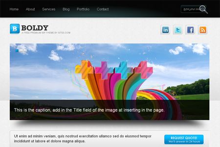 template wordpress magazine boldy