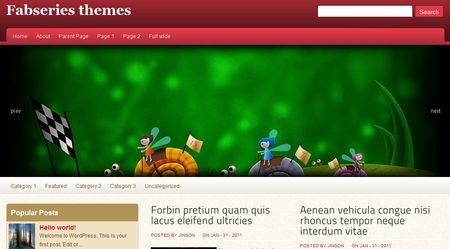 template wordpress oracle