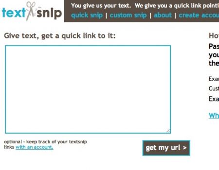 textsnip