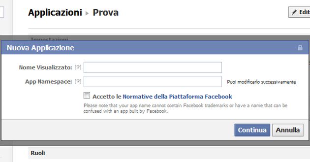 timeline facebook developer mode