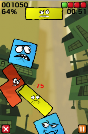 topple