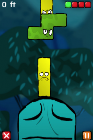 topple