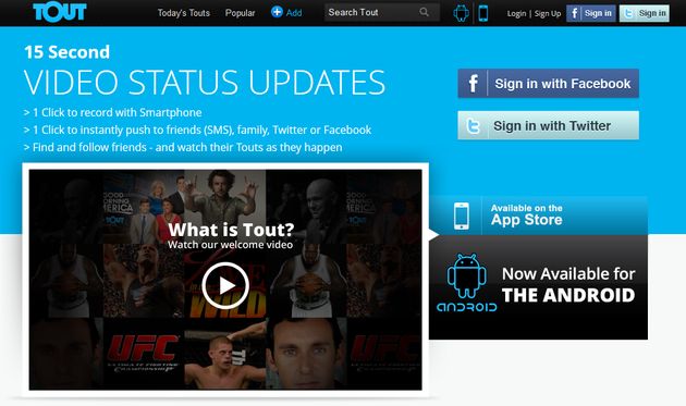 tout social network video