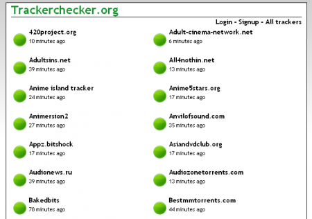 Trackerchecker