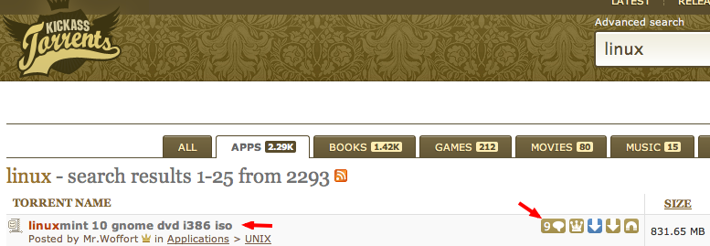 trovare files torrent scaricare