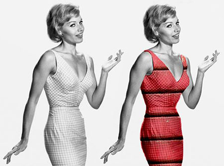 tutorial photoshop colore vestiti