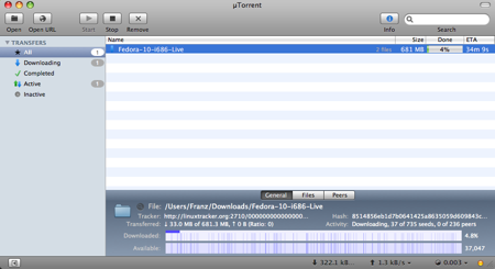 uTorrent beta mac