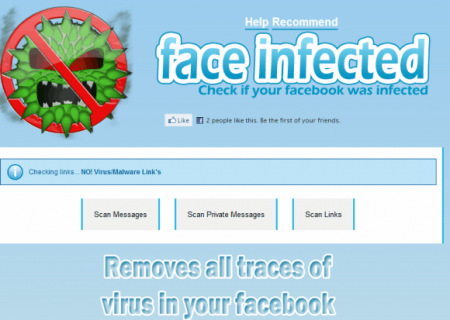 virus facebook