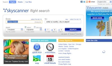 voli low cost internet skyscanner