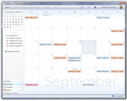 Wave3 Mail Calendar