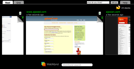 webmynd cronologia
