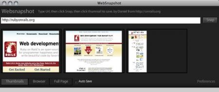 websnapshot