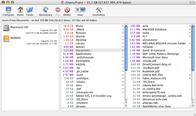 Whatsize screenshot