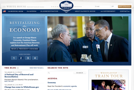 Whitehous.org di Obama