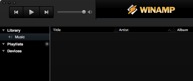 winamp mac
