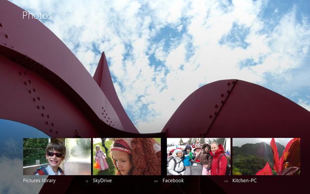 windows 8 applicazione foto