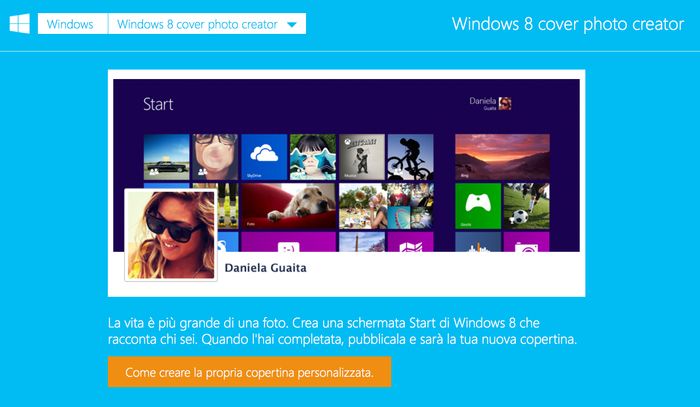 windows 8 cover photo creator