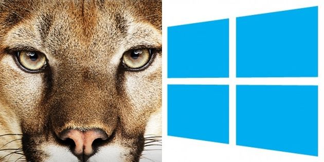 windows 8 os x mountain lion