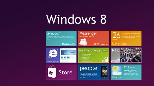 windows 8 schermata