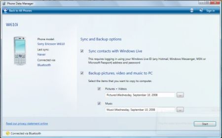 Windows Phone Data Manager