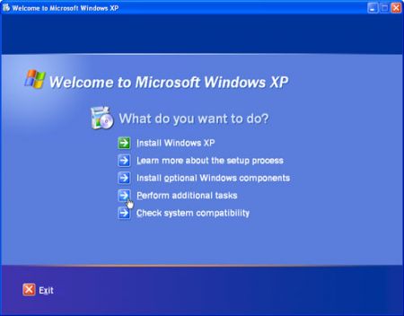 sempre benvenuti su Windows XP!