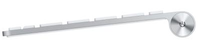 apple aluminum keyboard side