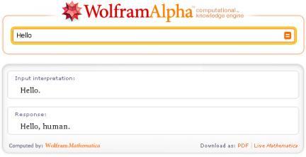 Wolfram alfa