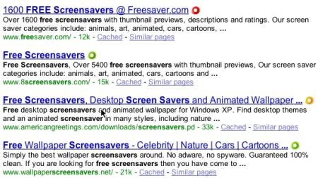 WOT su google
