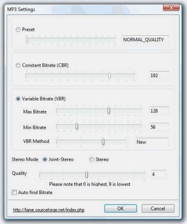 Xrecode bitrate