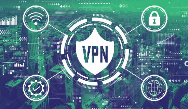 Connessione sicura con VPN 