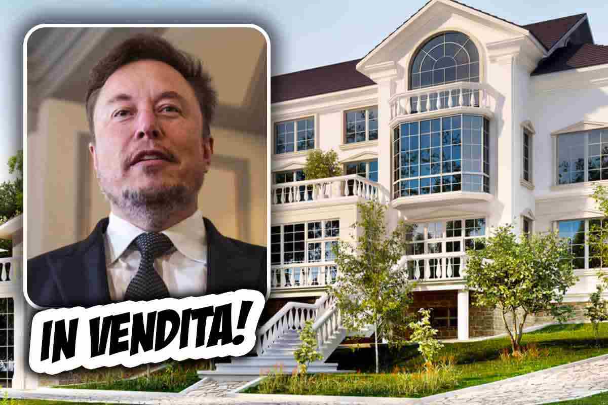 Elon Musk vende la villa