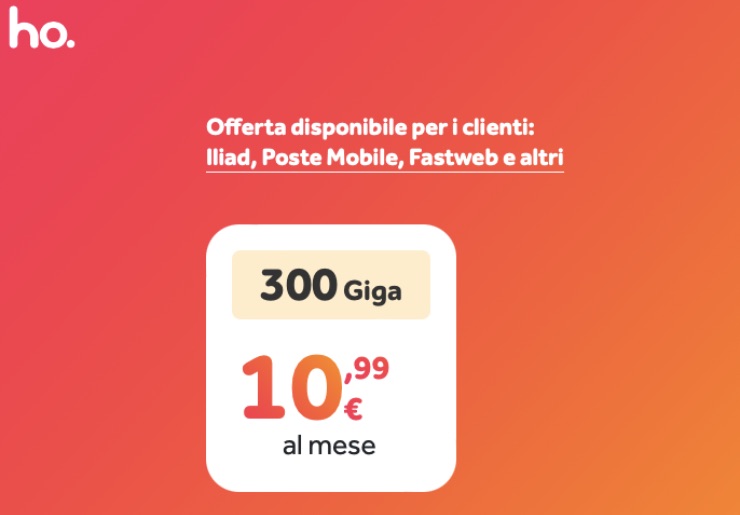 I dettagli e come usufruire della promo di ho. Mobile